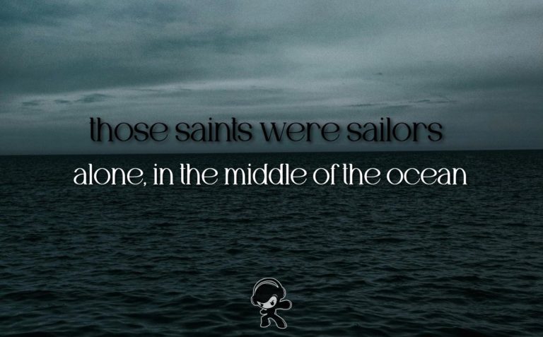 Those Saint Were Sailors - Alone, in the middle of the ocean (Post Rock)